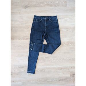 Banana Republic Premium Denim High-Rise Skinny Jeans – Dark Wash (Size 28)